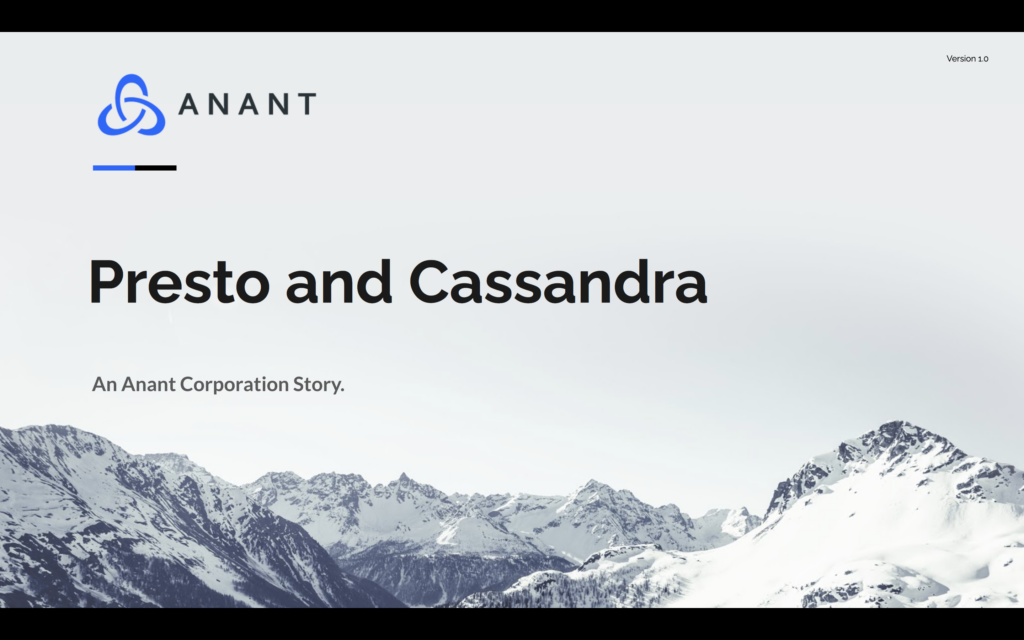 presto and cassandra cover image