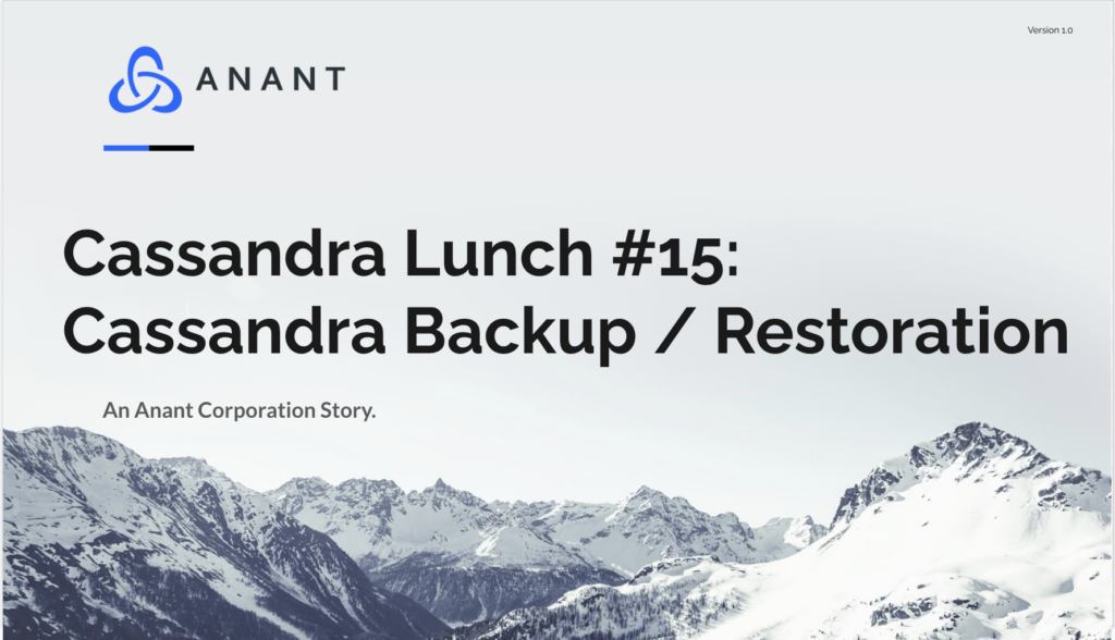 Cassandra Lunch 15
