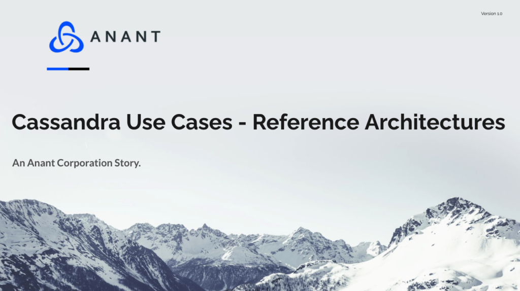 Cassandra use cases - reference architectures