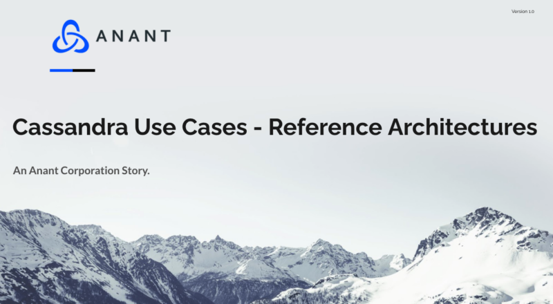Cassandra use cases - reference architectures