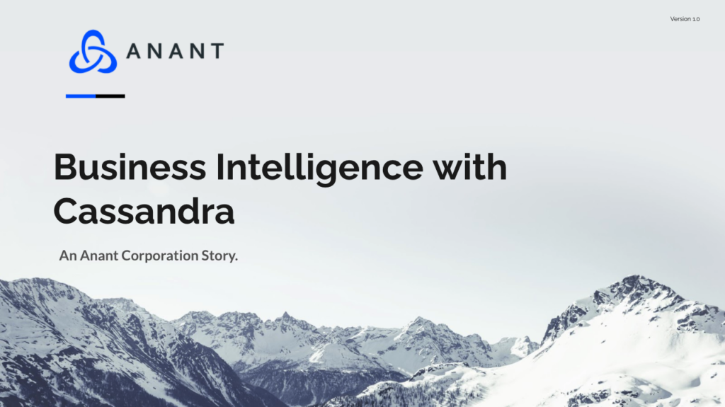 Business Intelligence with Cassandra