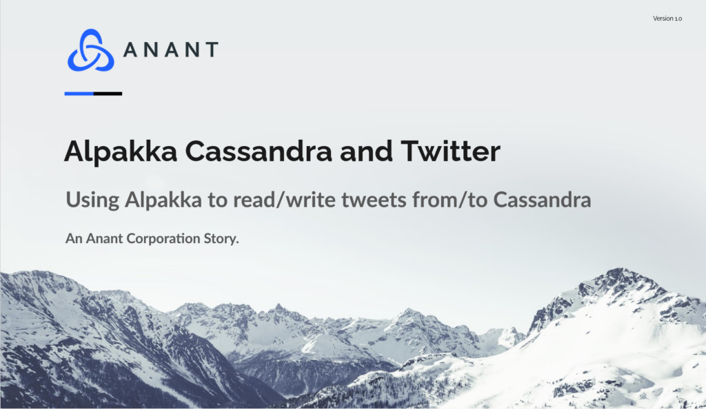 Alpakka Cassandra and Twitter