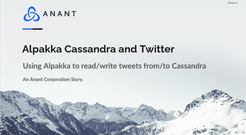 Alpakka Cassandra and Twitter