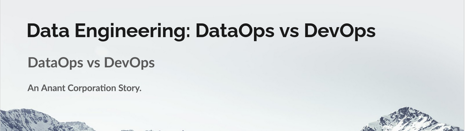 Data Engineer's Lunch #20: DataOps vs. DevOps