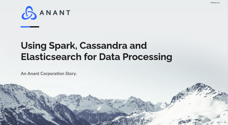 Spark, Cassandra, and Elasticsearch cover slide