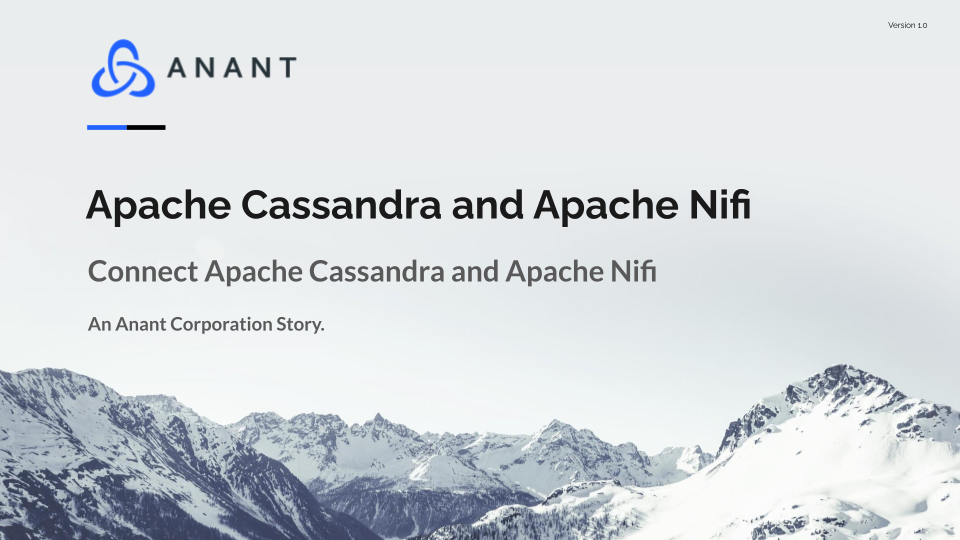 Apache Cassandra and Apache Nifi