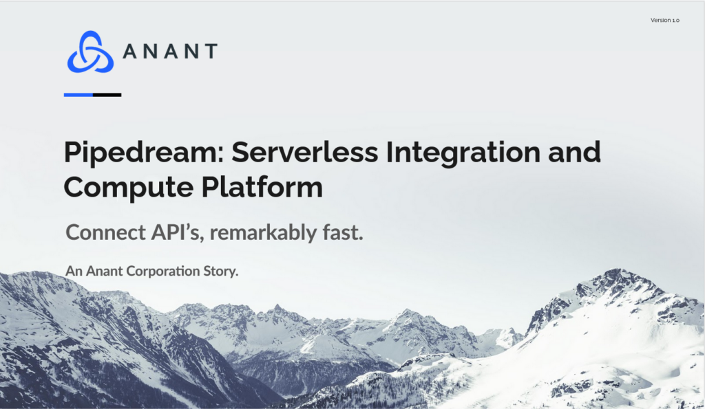Pipedream: Serverless Platform
