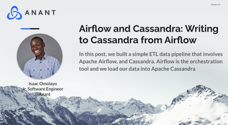 Airflow and Cassandra: Writing to Cassandra from Airflow